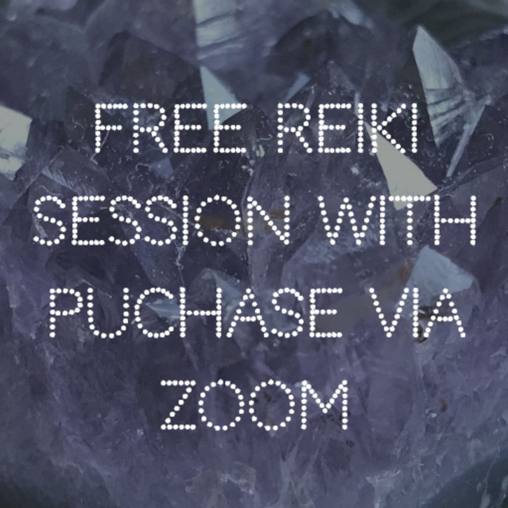 Free Reiki Session with any Puchase